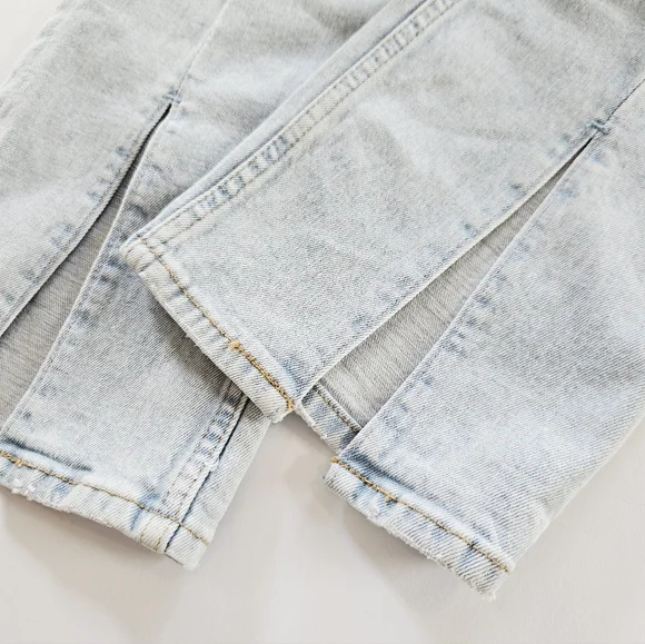 Abercrombie & Fitch The Skinny Ultra High Rise Curve Love Split Hem Jeans 31/12 - Picture 11 of 11